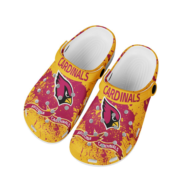 Women's Arizona Cardinals Bayaband Clog Shoes 002
